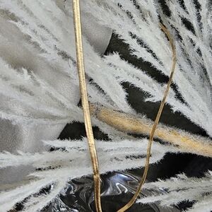 Gold 16" Herringbone Chain